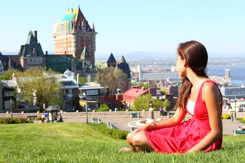 Un grand voyage à pied dans la ville de Québec