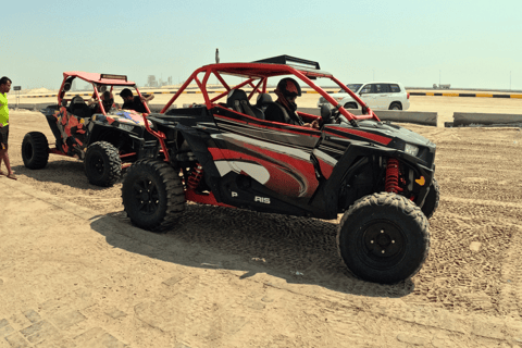 Doha: Buggy, Quad Biking, Camel Ride & Safari Tour Desert Safari w/ Camel Riding, Sandboarding and Quad Biking