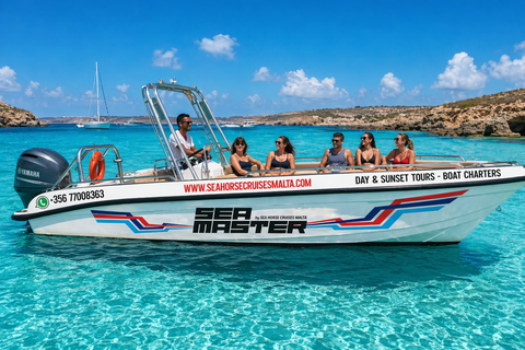 Malta: Private Speedboat Charter with Swim Stops