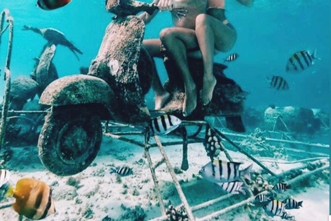 Gili Island: Privat snorklingstur 3 platser med GoPro