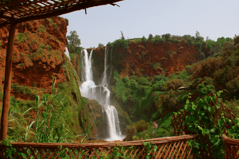 Vanuit Marrakech: Ouzoud watervallen met gids en boottocht