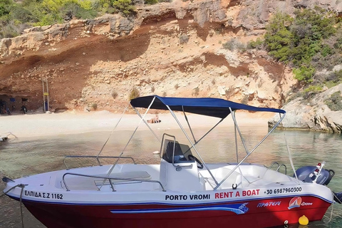 Zakynthos: Shipwreck and Caves Boat Rental Without Skipper Zakynthos: Shipwreck and caves private boat without captain