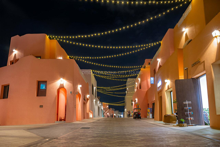 Doha: Tour de la ciudad a la luz de la luna con crucero en dhow árabe