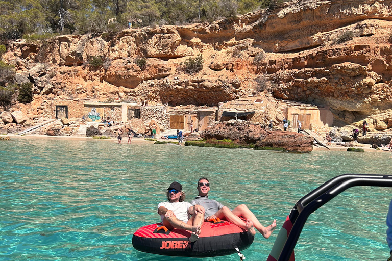 Ibiza : excursion privée en bateau tout compris sur la côte sud-ouest