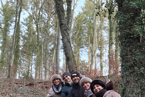 Luxembourg: Winter Hike, Ice Bath, and Grund Tour