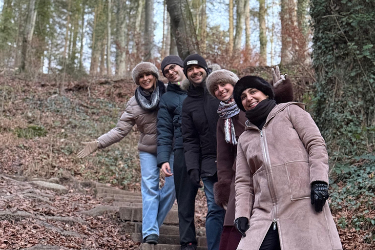 Luxembourg: Winter Hike, Ice Bath, and Grund Tour