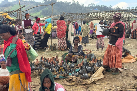 Addis Abeba: 6-dniowa wycieczka po jeziorach Rift Valley z posiłkami