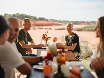 Broome: Boab och Myrtle Chandon High Tea med transfer