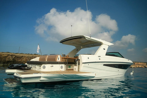 Ayia Napa: Private Yacht Charter with Captain & Drinks 8-Hour Private Yacht Charter