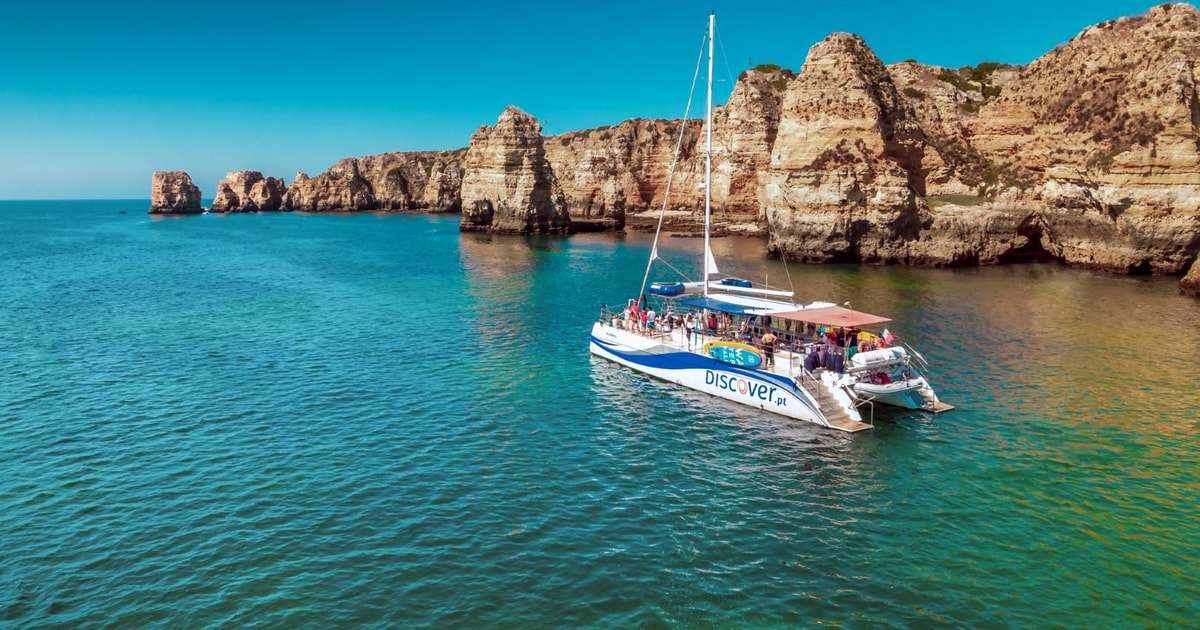 Lagos: Ponta da Piedade Catamaran Cruise with Swim Stop - 2026 ...