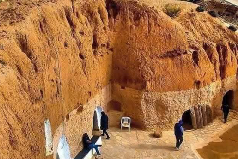 From Djerba: Desert Camp & Amazigh Villages Tour with Dinner