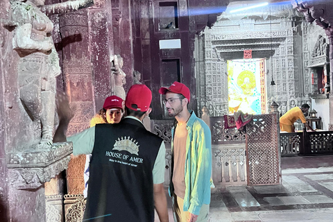 Jaipur: Amer Fort Rooftop Cooking Class with Dinner