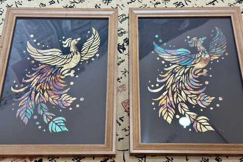 Shanghai: Create Your Own Gold Leaf Artwork Experience