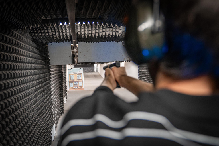 Prague: Target Gun Shooting Experience with Hotel Pickup Prague Target Gun Shooting & Transport & 3 Guns - 25 Shots