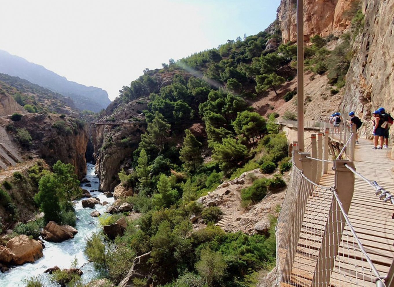 Málaga: Caminito del Rey guidet tur med transport