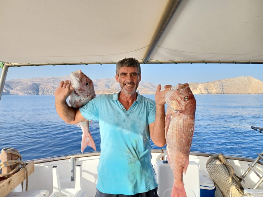 Naxos Excursi N Privada En Barco De Pesca Con Comida Fresca A Bordo