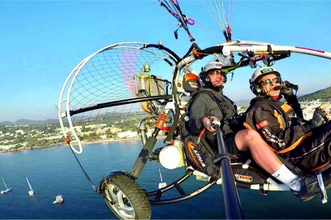 Ibiza: Motorized Paragliding Flight around the Island Ibiza: Motorized Paragliding Sunset Flight & Photo report
