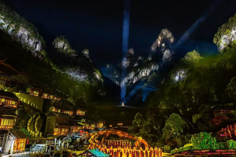 Zhangjiajie: Tianmen Mountain Fox Fairy Show with Pickup