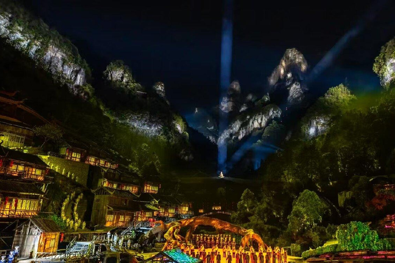 Zhangjiajie: Tianmen Mountain Fox Fairy Show with Pickup