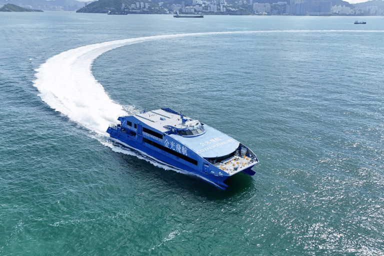 Hongkong: veerbootreis tussen Hongkong en MacauVeerboot van Hong Kong Island naar Macau (enkele reis)