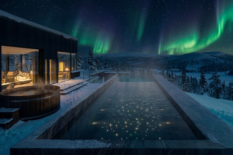 Rovaniemi: Arctic Spa with Lapland’s Only Infinity Pool Rovaniemi: Culta Arctic Spa Experience in SkyView Igloos