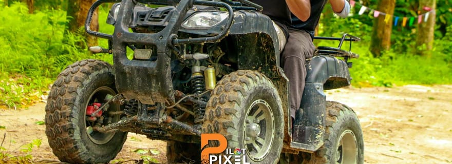 Phuket : aventure en quad en montagne avec vue panoramique sur la mer