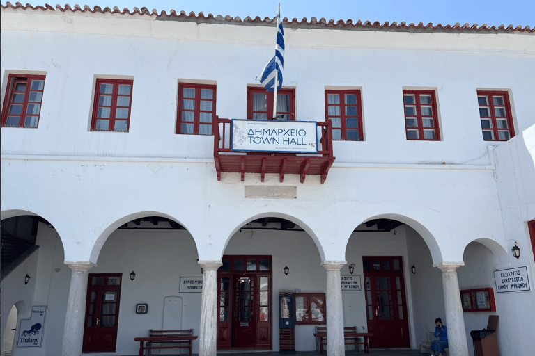 Upptäck Mykonos till fots med matupplevelseUpptäck Mykonos mat till fots