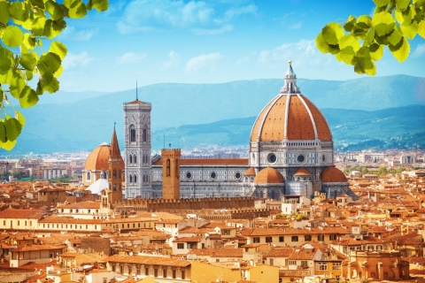 Prywatna wycieczka rowerowa po najważniejszych atrakcjach i przyrodzie Florencji4 godziny: najważniejsze atrakcje Florencji i Piazzale Michelangelo