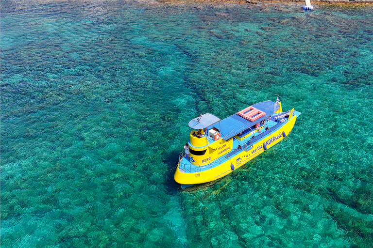 Lindos: U-Boot-Fahrt mit Badestopp in der Navarone-Bucht