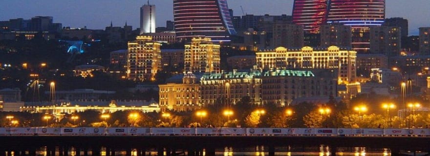 Visite guidée nocturne de Bakou