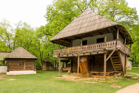 Bucharest : Ceaușescu Mansion , Parliament & Village Museum