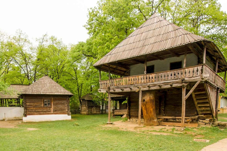 Bucharest : Ceaușescu Mansion , Parliament & Village Museum