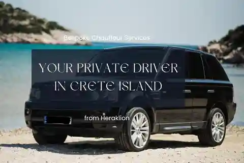 Service de chauffeur privé en Crète à partir d'Héraklion