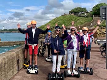 Biarritz happiness: Guided tour on Segway / E-bike + Pala