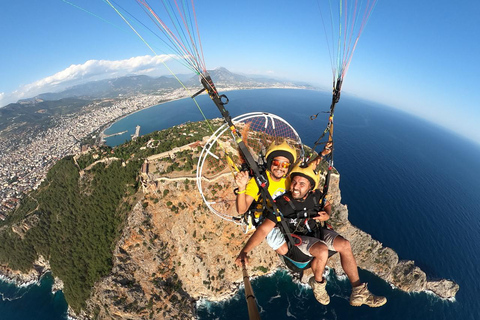 Alanya: Cleopatra Beach Tandem Paramotor Flight
