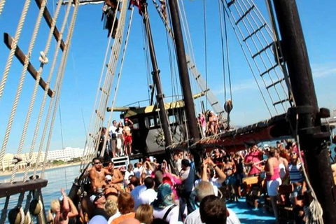 Sousse: Pirate Boat Cruise with Swimming & Lunch