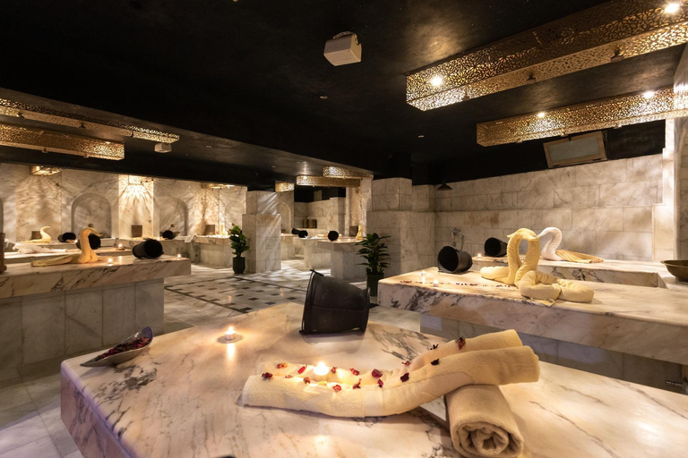 Marraquexe: banho turco e massagem para mulheres com transporte