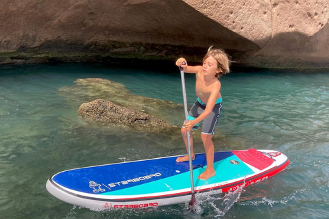 Gran Canaria : Stand Up Paddle (SUP) course, Arguineguín. 2 hours. Gran Canaria : Paddle Surf Course, Arguineguín. 2 hours.