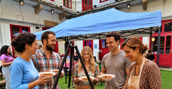 Budapest: Group Goulash Cooking Class at an Iconic Ruin Bar