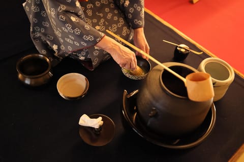 Osaka: Tea Ceremony Experience in the Historic Noh Theater - Image 2