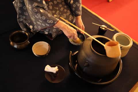 Osaka: Tea Ceremony Experience in the Historic Noh Theater - Image 3