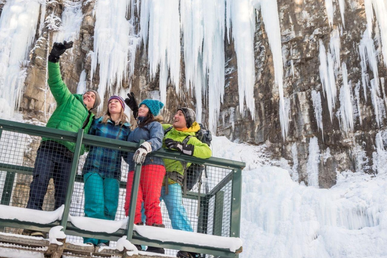 Z Banff: Johnston Canyon - spacer po lodzie z przewodnikiemZ Banff: Icewalk z przewodnikiem po Johnston Canyon