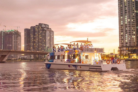 HCM: Saigon River Sightseeing Cruise with Live Music River seat