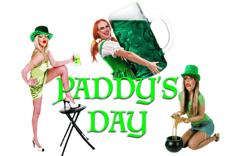 IRISH NIGHT, där Paddy&#039;s Day firas varje onsdagARMBAND för €1 Drycker ( £1 )