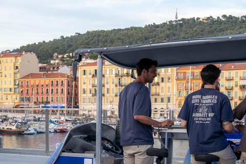 Nice: Private Beer Bike Tour with Drinks and Local Snacks Private Group Tour