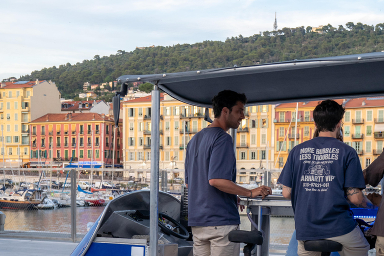 Nice: Private Beer Bike Tour with Drinks and Local Snacks Private Group Tour