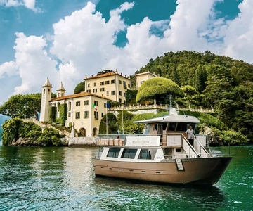 Da Milano: Tour diurno del Lago di Como e di Bellagio con crociera privata