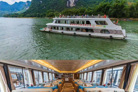 Shared 2-3 Day Guilin Tour: Longji, Li River Cruise + Pickup 3-Day City, Longji & 3-Star Cruise