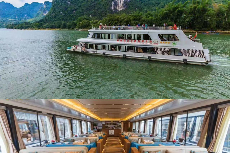 Shared 2-3 Day Guilin Tour: Longji, Li River Cruise + Pickup 3-Day City, Longji & 3-Star Cruise