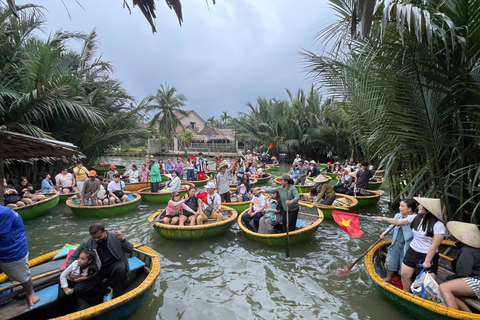 Hoi An: Basket Boat, Lantern Making Class & Hoai River Ride